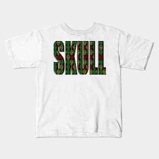 Skull spelled for you Kids T-Shirt